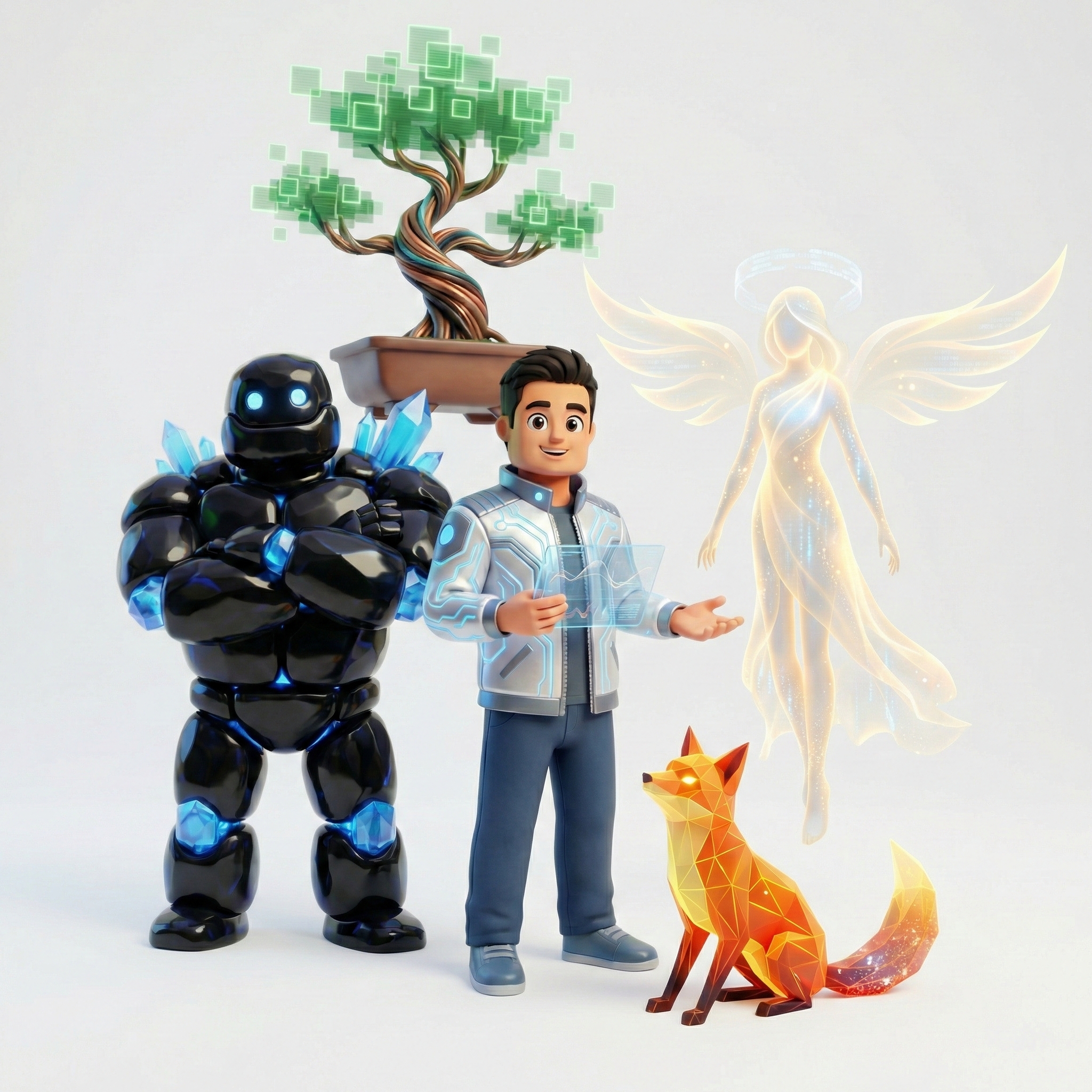 Website Innovator Digital Team - Nova, Aura, Giga, Pixel, and Tera